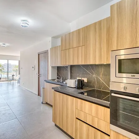 Modern Seafront With Views Of Valletta Gzira