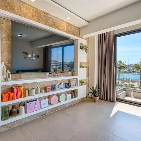 Modern Seafront With Views Of Valletta