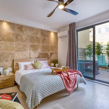 Modern Seafront With Views Of Valletta